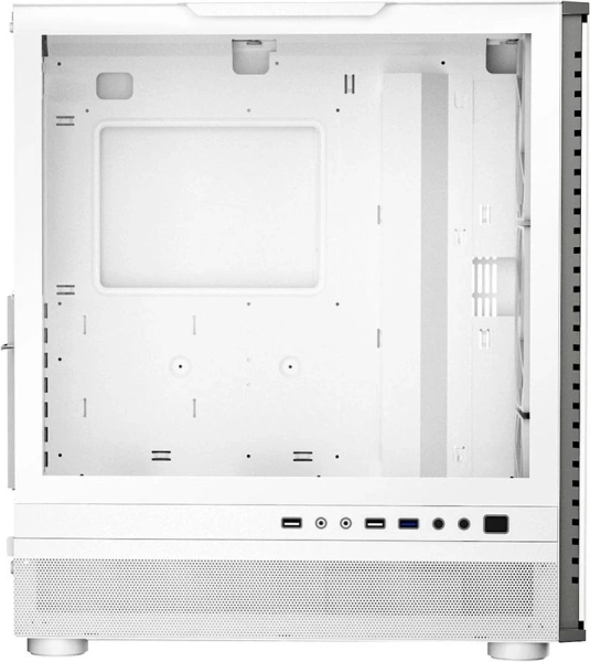 Корпус PcCooler ME200 MESH WH черный без БП ATX 3x120mm 2xUSB3.0 audio bott PSU