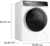 Стиральная машина Bosch WGB256A0ME кл.:A+++ фронт. макс.:10кг белый