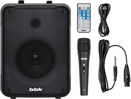 Колонки BBK BTA3010 1.0 черный 10Вт портативные