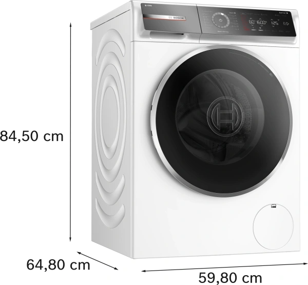 Стиральная машина Bosch WGB256A0ME кл.:A+++ фронт. макс.:10кг белый