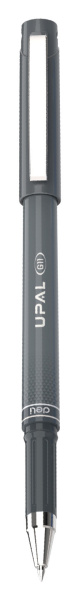Ручка гелев. Deli Upal EG11-BK т.серый d=0.7мм черн. черн.