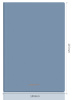 Блокнот Deli 22284BLUE 210х143мм искусст. кожа 96л синий