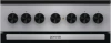 Плита Электрическая Gorenje GEC5B20SG серебристый стеклокерамика (без крышки)