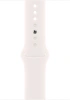 Смарт-часы Apple Watch Series 10 A2999 46мм 2.1" OLED корп.розовое золото Sport Band рем.белый разм.брасл.:160-210мм (MWWU3LW/A)
