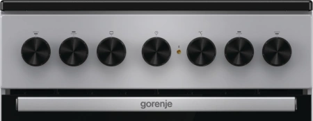 Плита Электрическая Gorenje GEC5B20SG серебристый стеклокерамика (без крышки)