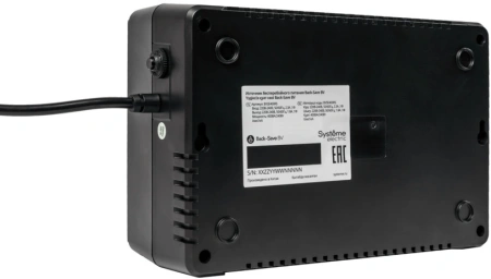 Источник бесперебойного питания Systeme Electriс BV BVSE400RS 240Вт 400ВА черный