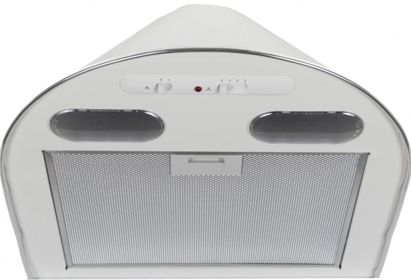 Вытяжка каминная Elikor Эпсилон 50П-430-П3Л белый/серебристый управление: ползунковое (1 мотор)