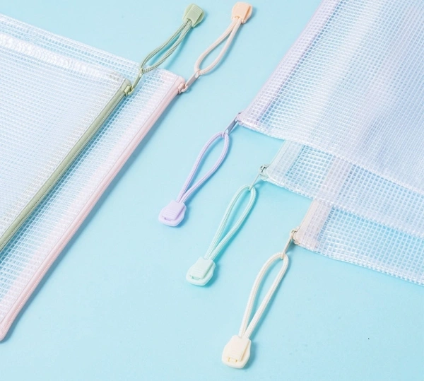 Папка на молнии ZIP Deli Colorful EF281 A5 ПВХ 0.23мм ассорти цвет молнии ассорти