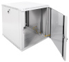 Шкаф коммутационный ЦМО ШРН-ЭКОНОМ (ШРН-Э-12.650) настенный 12U 600x650мм пер.дв.стекл 65кг серый 600мм 23.9кг 180град. 608мм