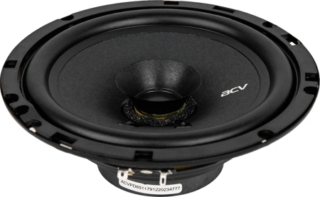 Колонки автомобильные ACV PD-651 BEATS (без решетки) 180Вт 88дБ 4Ом 16см (6.5дюйм) (ком.:2кол.) коаксиальные однополосные