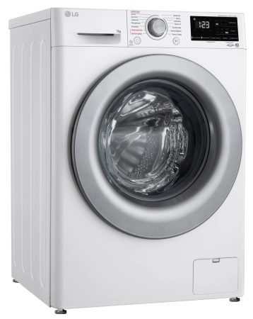 Стиральная машина LG F2V3HS4W класс: A загр.фронтальная макс.:7кг белый инвертер