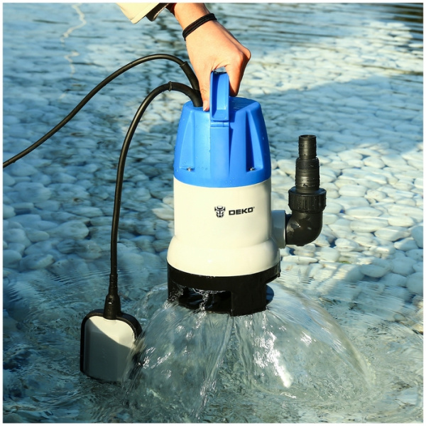 Насос дренажный Deko DWP-900P 900Вт 14000л/час (076-0516)