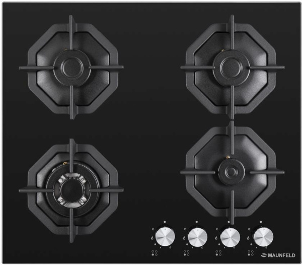 Газовая варочная поверхность Maunfeld EGHG.64.23CB\G черный