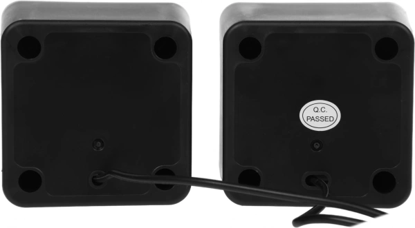 Колонки Defender SPK 33 2.0 черный/оранжевый 5Вт портативные