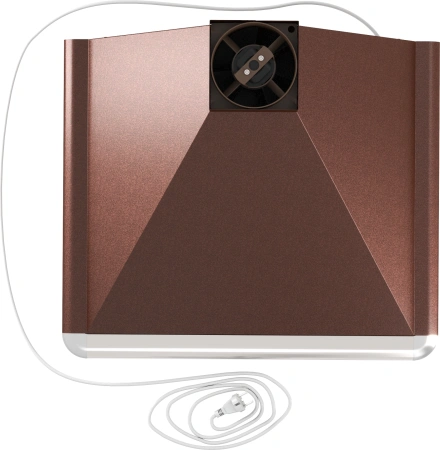 Вытяжка каминная Elikor Сатурн 60П-180-В1Л медный антик/нержавеющая сталь управление: кнопочное (1 мотор)