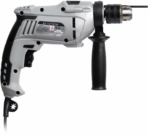 Дрель ударная Интерскол ДУ-13/750ЭР 750Вт патрон:кулачковый реверс (546.1.0.00)