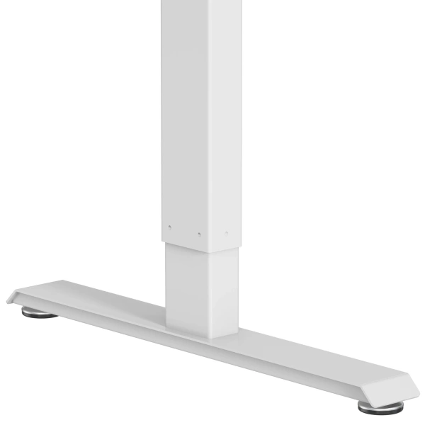 Стол для компьютера Cactus CS-EDL-BAWD столешница МДФ белый дуб молочный каркас белый (CS-EDL-WWD)