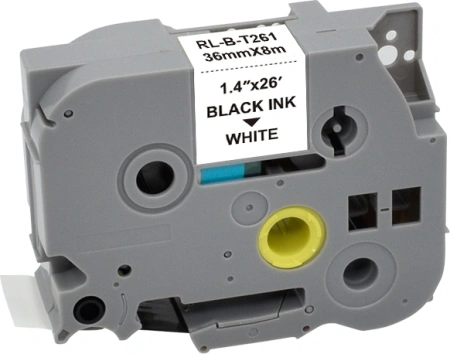 Картридж ленточный Cactus CS-TZE261 TZe-261 черный для Brother PT- P900W, P950W, 9700PC