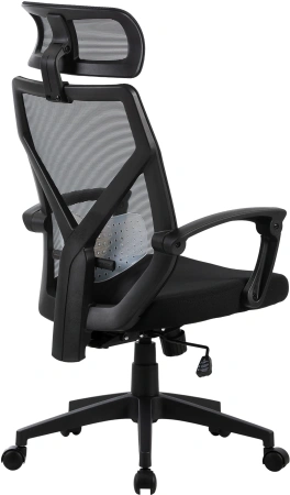 Кресло Cactus CS-MC414-BK черный сетка/ткань