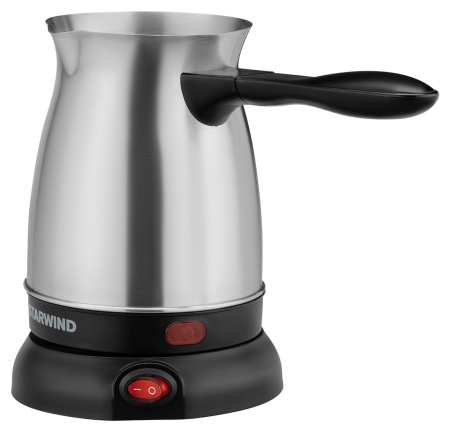 Кофеварка Электрическая турка Starwind STG6054 600Вт серебристый/черный