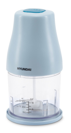 Измельчитель электрический Hyundai HYC-P3118 0.8л. 350Вт черный/фиолетовый