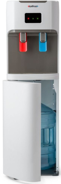 Кулер Hotfrost V115AE напольный электронный белый/серый