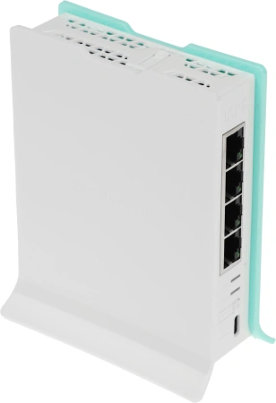 Роутер беспроводной MikroTik hAP ax lite (L41G-2AXD) AX600 10/100/1000BASE-TX голубой