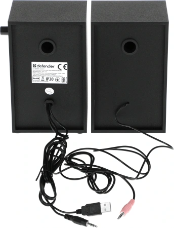 Колонки Defender SPK 270 2.0 черный 10Вт