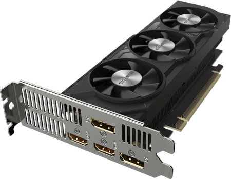 Видеокарта Gigabyte PCI-E 4.0 GV-N4060D6-8GL NV RTX4060 8Gb 128bit GDDR6 2460/17000/HDMIx2/DPx2/HDCP