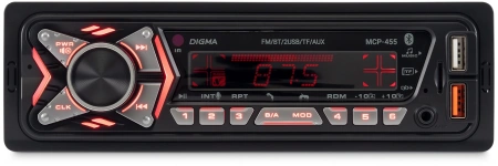 Автомагнитола Digma MCP-455 1DIN 2x45Вт 4