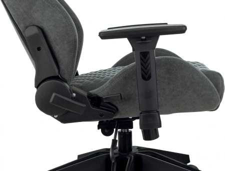 Кресло игровое A4Tech Bloody GC-770 серый соты с подголов. крестов.