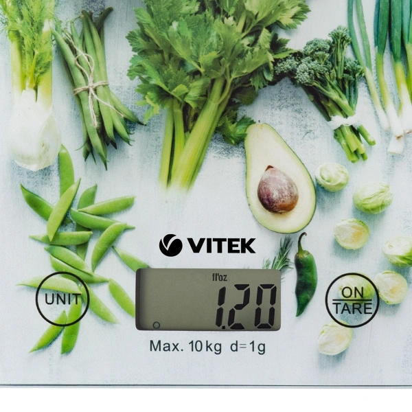Весы кухонные электронные Vitek VT-7984 макс.вес:10кг