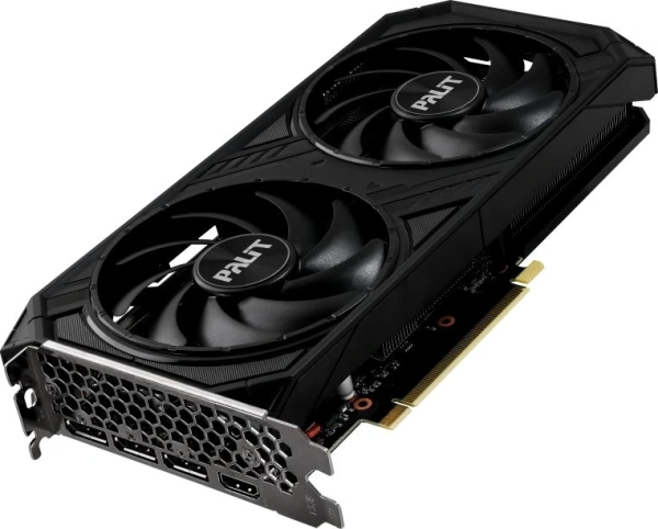 Видеокарта Palit PCI-E 4.0 RTX4060TI DUAL NVIDIA GeForce RTX 4060TI 8Gb 128bit GDDR6 2310/18000 HDMIx1 DPx3 HDCP Ret