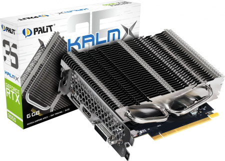 Видеокарта Palit PCI-E 4.0 RTX3050 KALMX NV RTX3050 6Gb 96bit GDDR6 1042/14000 DVIx1/HDMIx1/DPx1/HDC