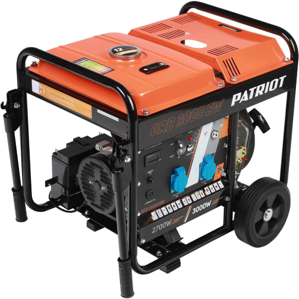 Генератор Patriot GRD 3000EW 3кВт