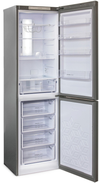 Холодильник Бирюса Б-I980NF 2-хкамерн. нерж.сталь