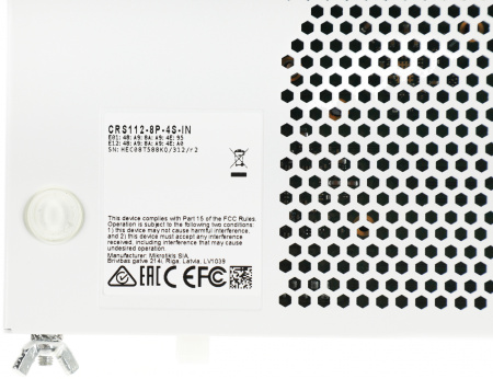 Коммутатор MikroTik CRS112-8P-4S-IN 8G 4SFP 8PoE+ управляемый