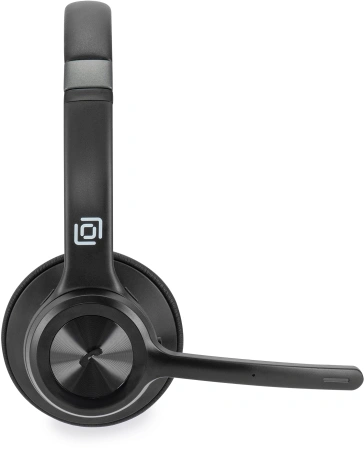 Наушники с микрофоном Оклик HS-L800 черный накладные (1978719)