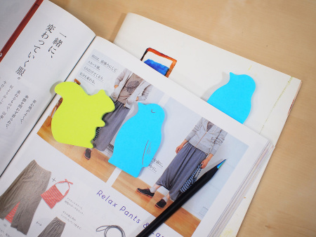 Блок самоклеящийся бумажный Stick`n 21780 50лист. фиолетовый 1цв.в упак. "слон"