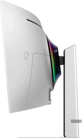 Монитор Samsung 49" Odyssey OLED G9 S49DG932SIXCI серебристый OLED LED 32:9 HDMI матовая HAS 250cd 178гр/178гр 5120x1440 240Hz FreeSync Premium Pro DP USB 12.9кг