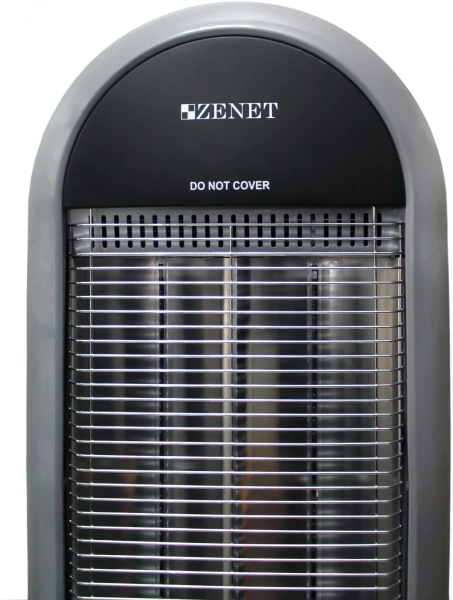 Обогреватель карбоновый Zenet ZET-515 1000Вт черный/серый