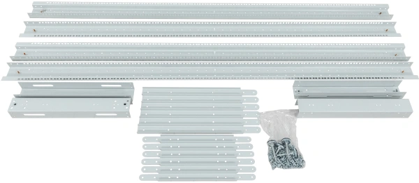 Стойка двухрамная NTSS NTSS-2POR33U/600-1000 33U 550ммx1000мм 600кг серый