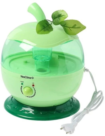 Увлажнитель воздуха Neoclima NHL-260A 25Вт (ультразвуковой) зеленый