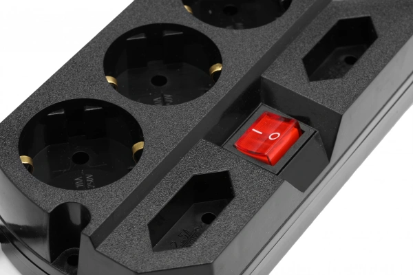 Сетевой фильтр Most TRG 2м (10 розеток) черный (коробка)