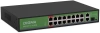 Коммутатор Digma DSP216F-1G-1C-R300 16x100Мбит/с 1x1Гбит/с 1xКомбо(1000BASE-T/SFP) 16PoE 16PoE+ 2PoE
