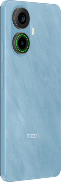 Смартфон Meizu M412H Note 21 Pro 256Gb 8Gb голубой моноблок 3G 4G 2Sim 6.78" 1080x2400 Android 14 64Mpix 802.11 a/b/g/n/ac NFC GPS GSM900/1800 GSM1900 TouchSc microSD