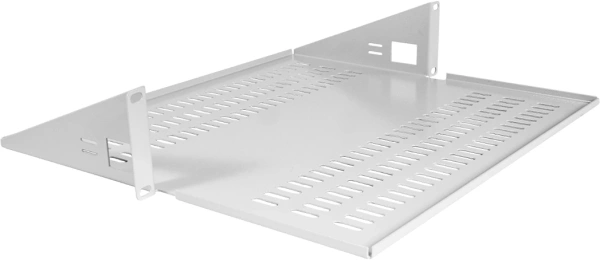 Полка стационарная ЦМО МС-40.2 2U нагр.:15кг. 19" 403мм серый (упак.:1шт)