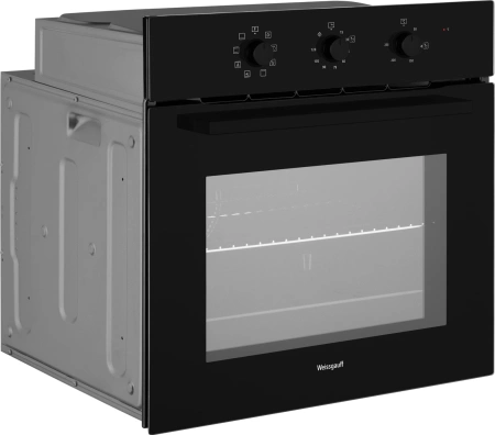 Духовой шкаф Электрический Weissgauff EOM 208 PDB Steam Clean черный