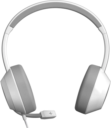 Наушники с микрофоном A4Tech FH150U белый 2м накладные USB (FH150U WHITE)