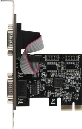 Контроллер PCI-E AX99100 2xCOM Bulk